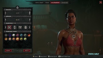 Diablo 4 Sorcerer Female Character Customization (Beta)
