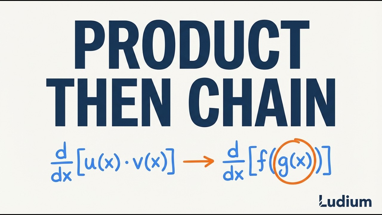 Calculus 1 — 14.2: Product Rule with Chain Rule