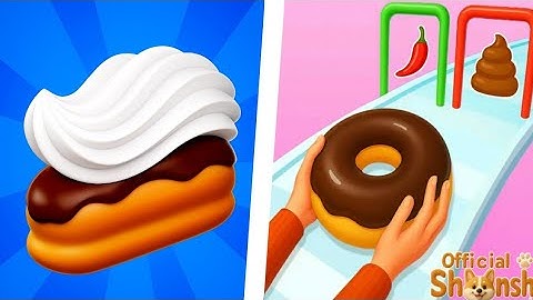 Perfect Cream VS Bakery Stack - All Levels Satisfying Walkthrough Gameplay 
