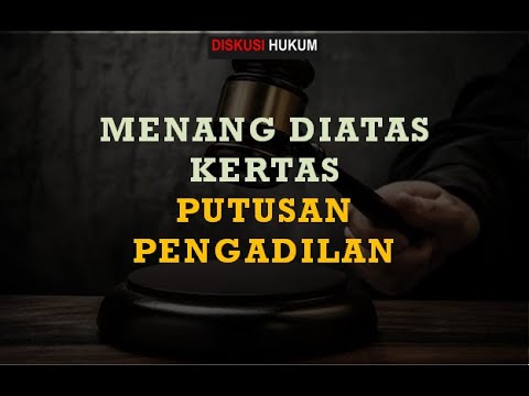 Video: Dapatkah pengadilan pelaksana melampaui keputusan?