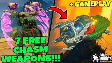 Evora Veyron ATLAS Gameplay & CHASM Weapon Giveaway! | War Robots 11.3