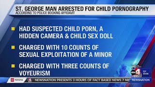 St. George man accused of having child porn and child sex doll ...