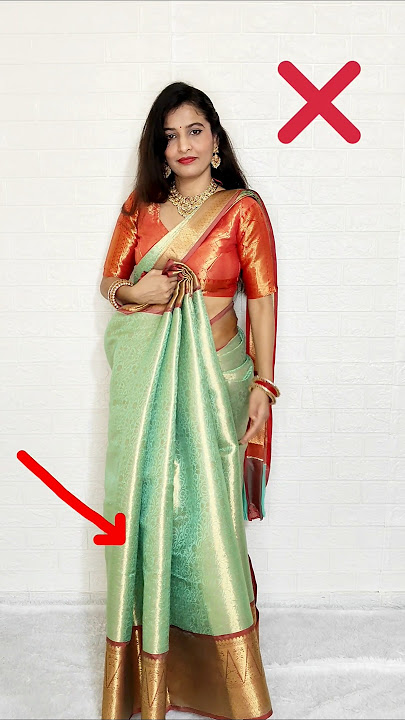 Banarasi saree Draping tutorial #saree #rekhamishra #sareedraping