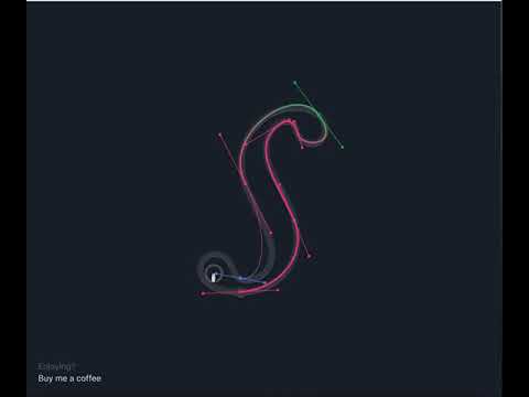 Bezier Game - Stage9 - (Letter S)