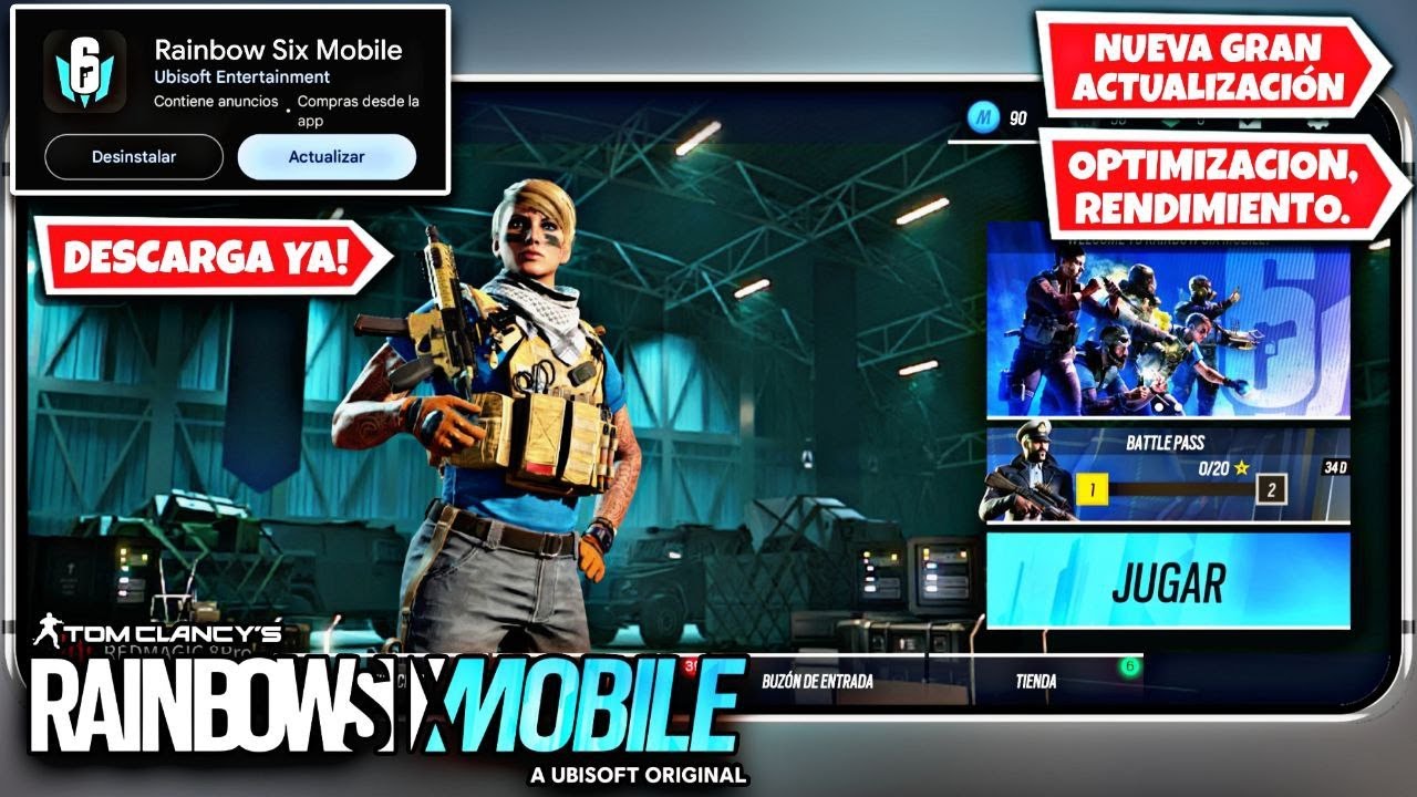 NEW UPDATE OF RAINBOW SIX MOBILE IS OUT 