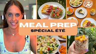 MEAL PREP | Des recettes faciles et rapides SPÉCIAL ÉTÉ image