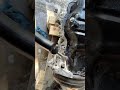 GDI engine oil pan removal