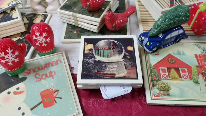 Alegria coasters and more Christmas.