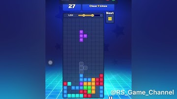 Tetris game | Level - 47 @RS_Game_Channel
