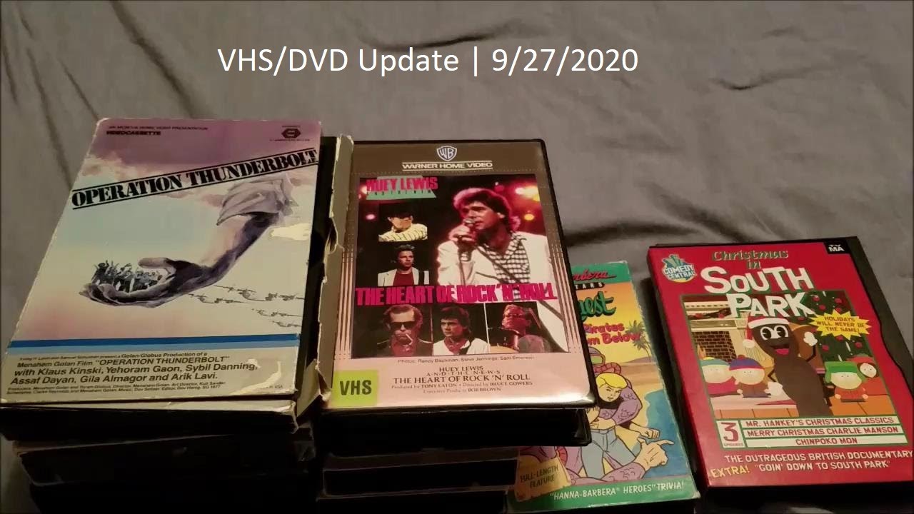 VHS/DVD Update 9/27/2020 YouTube