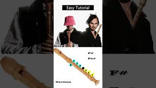 How to Play the In The Shadows of Ukraine Recorder Flute in Easy Steps #Shorts