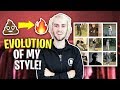 How My Style Has Changed Over The Years! (Cringey)