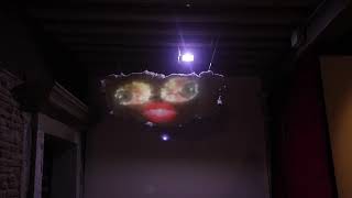 CloudFace Video Art Installation by Mikhail Torich, 2018