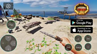 Stranded Deep Mobile Experience | Playing PC Game on my Phone 💀 screenshot 4