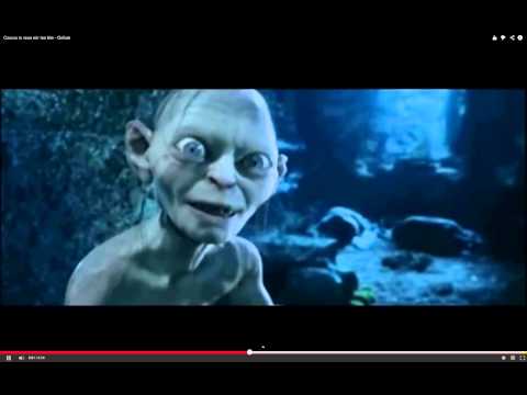 Gollum - "Coucou tu veux voir ma bite"