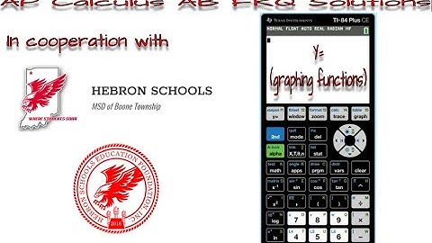 Graphing Functions (TI 84 Plus CE)