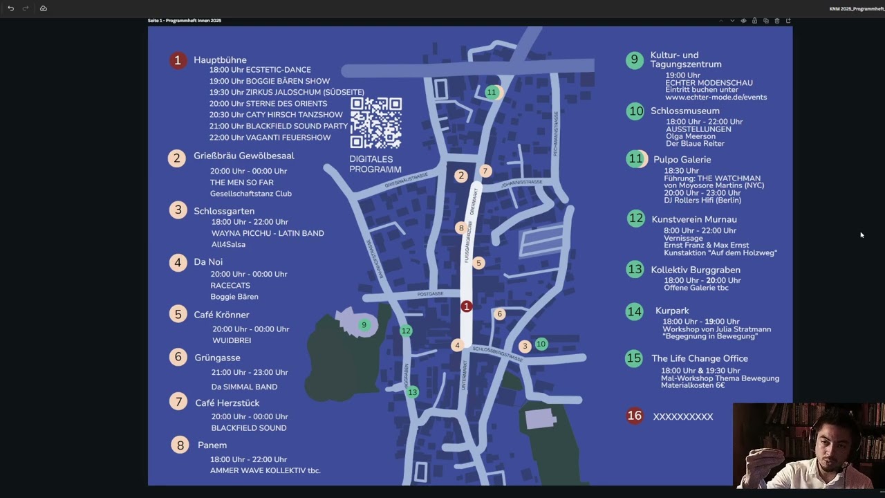 Programmvorstellung Kunstnacht 2025