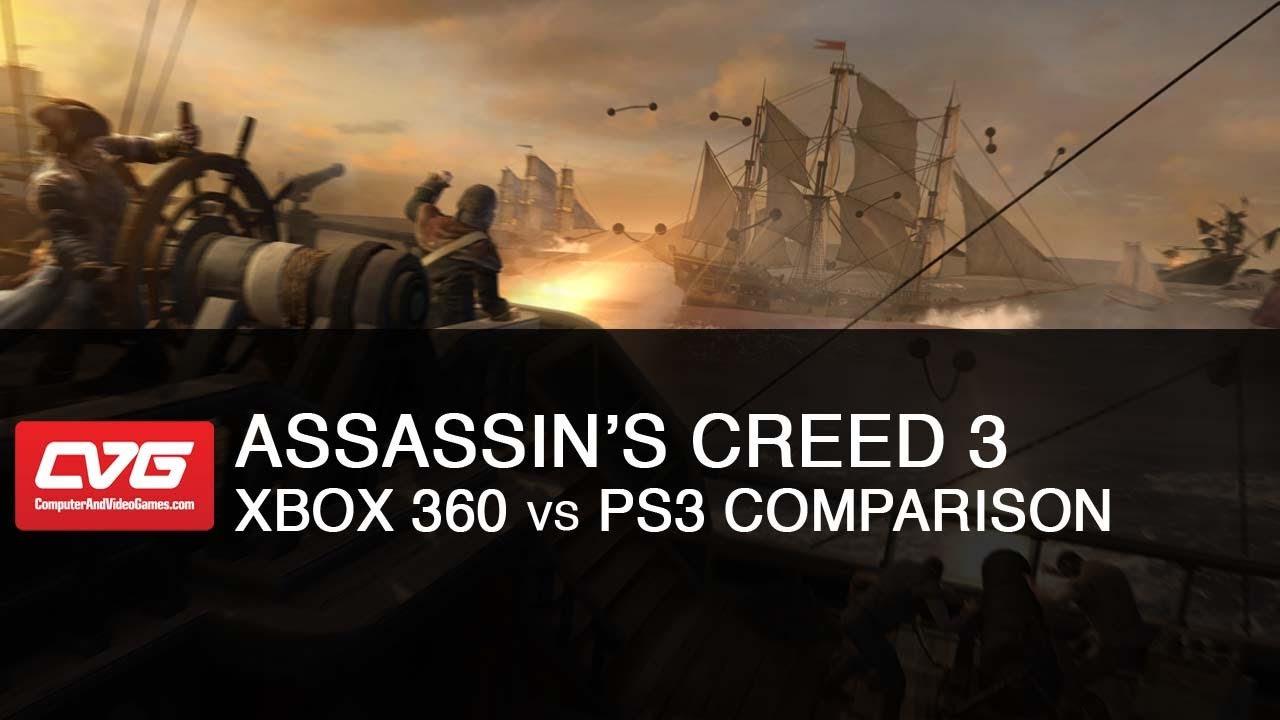 Assassin's Creed 3 Xbox 360 vs PS3 Comparison HD YouTube