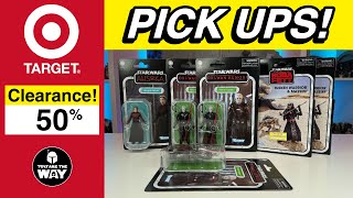 Star Wars The Vintage Collection Pick Ups! Target Clearance Sales!