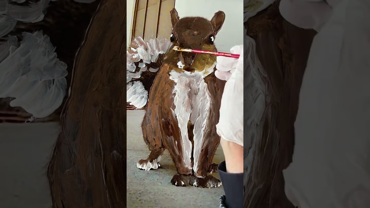 Grey Squirrel ArtFusion