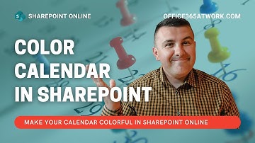 Create beautiful and colorful calendar in SharePoint Online