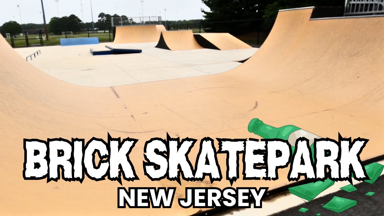 Новый тур по скейтпарку Drum Point | Брик, Нью-Джерси