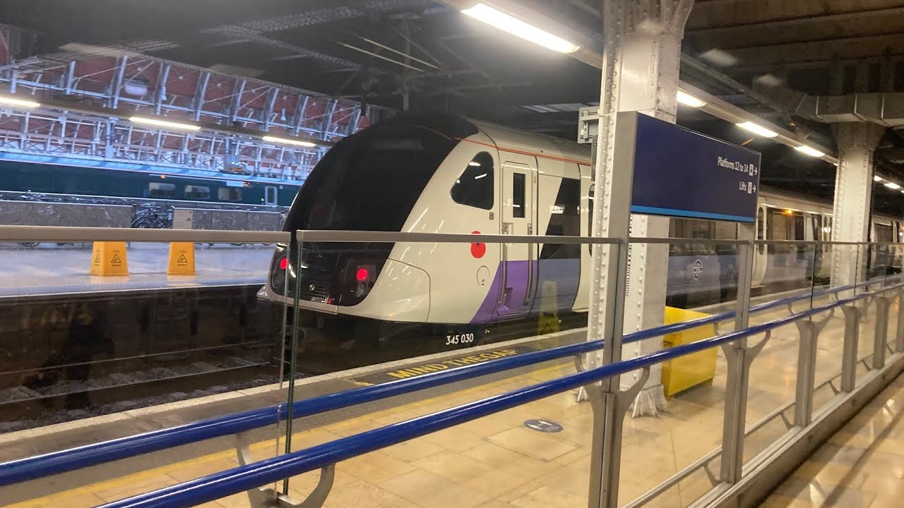 TfL Rail full journey Paddington to Reading 24/11/2021
