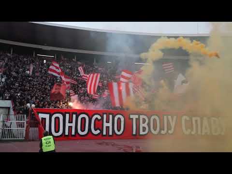Zvezda - Napredak KŠ, navijanje i pirotehnika