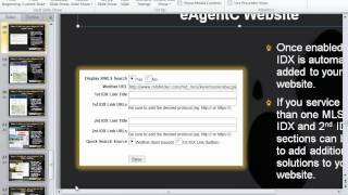 eAgentC IDX - Getting Started