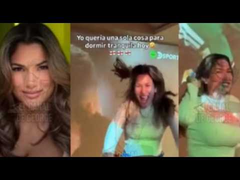 Cancelan a conductora ECUATORIANA por celebrar en contra de MEXICO en el mundial