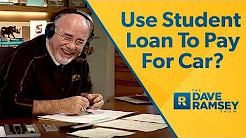 Use Student Loan To Pay For New Car?