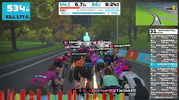 Zwift Insider Tiny Race (4 of 4) (B) on LaGuardia Loop (Z2) - goal sprint
