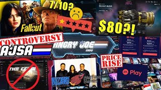 AJS News - AJS BAD Fallout 7/10 Take?, $80 KONG CoD Skin, EA Play Raising Prices, Ubisoft Pulls Crew by AngryJoeShow 190,991 views 2 weeks ago 46 minutes