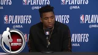 Full Donovan Mitchell After Jazzs Game 3 Loss To Rockets I Took Terrible Shots Nba On Espn