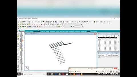design of Stairs by staad pro V8i software #CivilEngineering