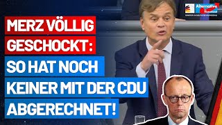 Merz völlig geschockt, als Bernd Baumann mit der Migrationspolitik der CDU abrechnet - AfD-Fraktion