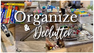 ORGANIZE AND DECLUTTER/CLEANING MOTIVATION/DEEP CLEAN WITH ME//JUBARA 🧽
