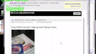How to post Ads on Craigslist