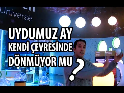 Ay Niçin Hep Aynı Yüzünü Gösteriyor, Dönmüyor mu?