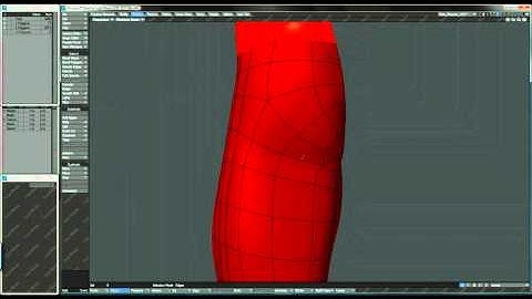 Cartoon Body Modeling LightWave 3 D - Sample Video 4