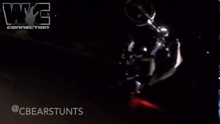 Crazy Harley Wheelie crash @WestCoastConnection