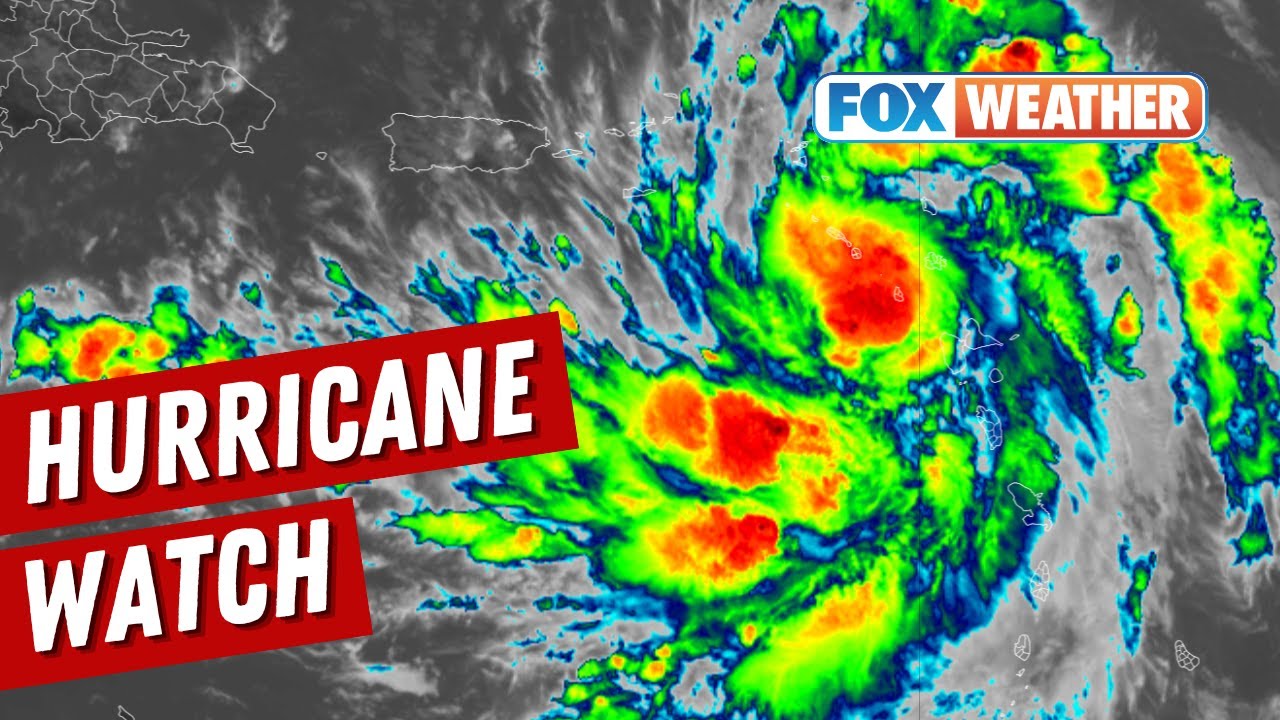 Hurricane Watch Issued For US Virgin Islands As Tropical Storm Ernesto ...