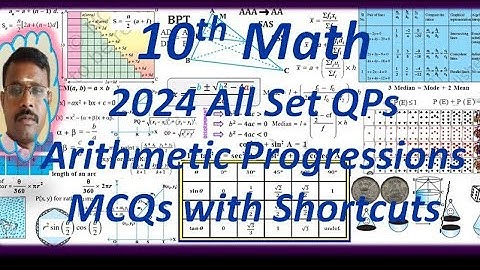 Class 10 Math Chapter 5 Arithmetic Progression Important MCQs Part 2