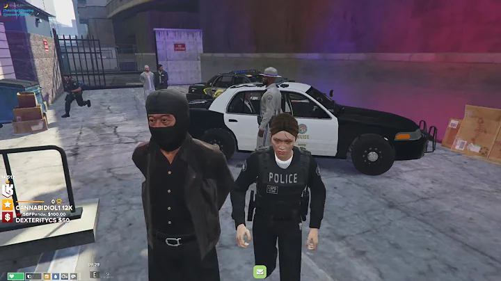 Chang somehow takes Brenda hostage at Mission Row PD