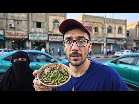 I WAS AFRAID TO EAT THIS! The Most Disgusting Street Food in Saudi Arabia