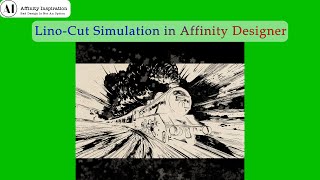 LinoCut Simulation in Affinity Designer 2.6 on iPad