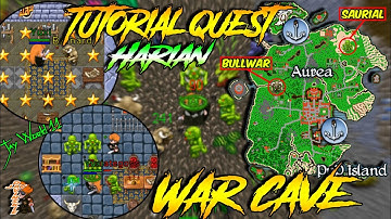 TUTORIAL DAILY QUEST WAR CAVE (War Beneath) | TibiaME MMORPG - Jay Davinskie