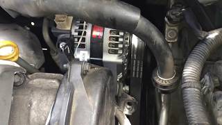 HOW TO REMOVED & REPLACE CHANGE ALTERNATOR LEXUS TOYOTA 3.3L