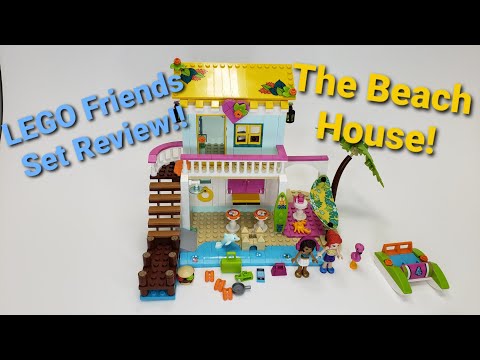 LEGO FRIENDS SUMMER 2020 SET REVIEW! Beach House! Lego set #41428
