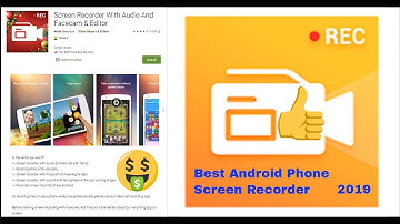 best: screen recorder for table | phone | android!
